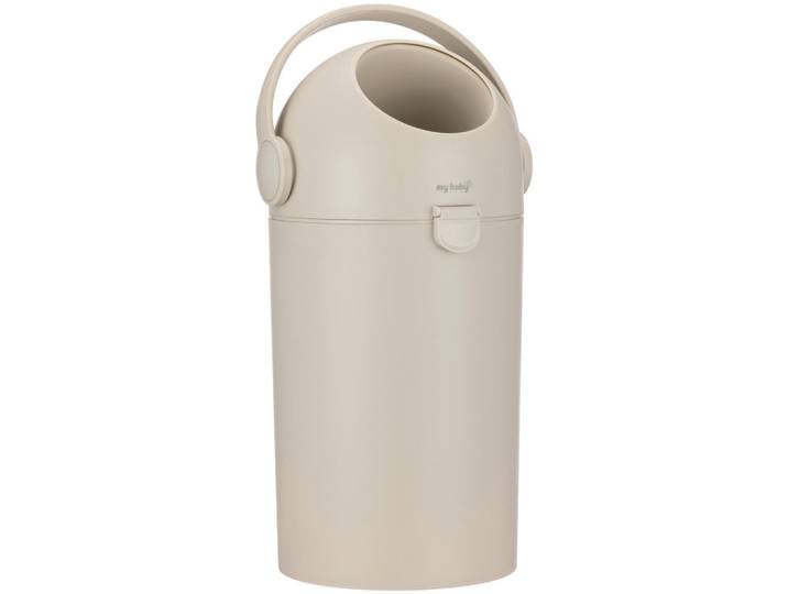 My Baby Lou Windeleimer, Beige, Kunststoff, 50 cm, mit Deckel, Pflegen, Wickeln, Windeleimer