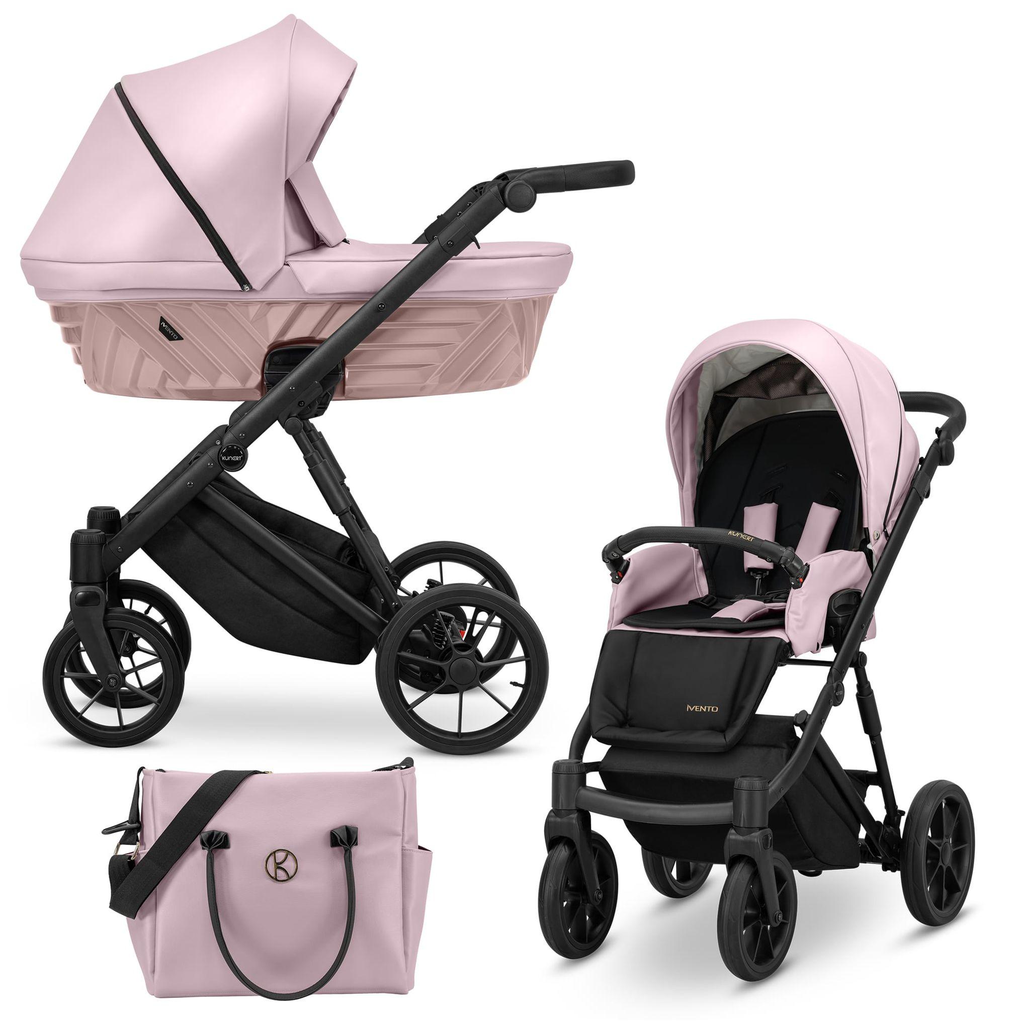 Kinderwagen Kunert Ivento 2in1 - Farbe: Eco Pink Metallic