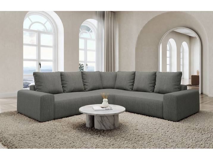 Couch Gomera L-Form in Stoff