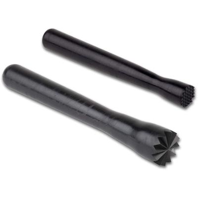 Stößel BUDDY'S "Buddy´s Bar", schwarz, L:21cm Ø:2,5cm, Kunststoff, Stößel, Bar-Accessoire, Kunststoff, spülmaschinengeeignet, Ø 2,5 und 4 cm