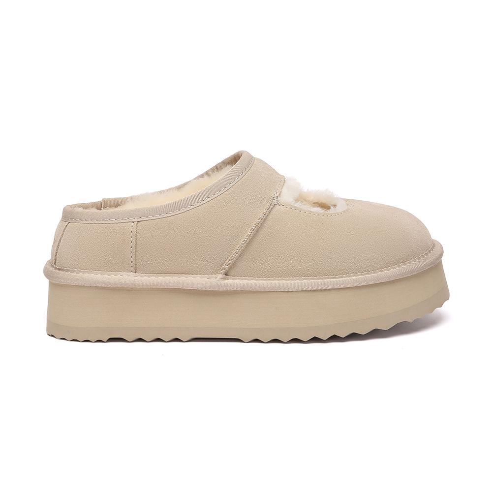 EVER AU Australien Damen Feder-Ankle-Plateau-Schuhe