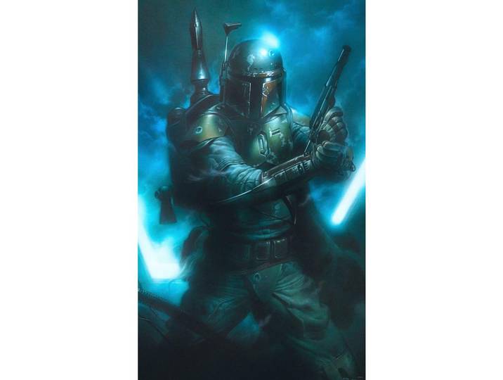 FOTOTAPETE STAR WARS BOUNTY HUNTER