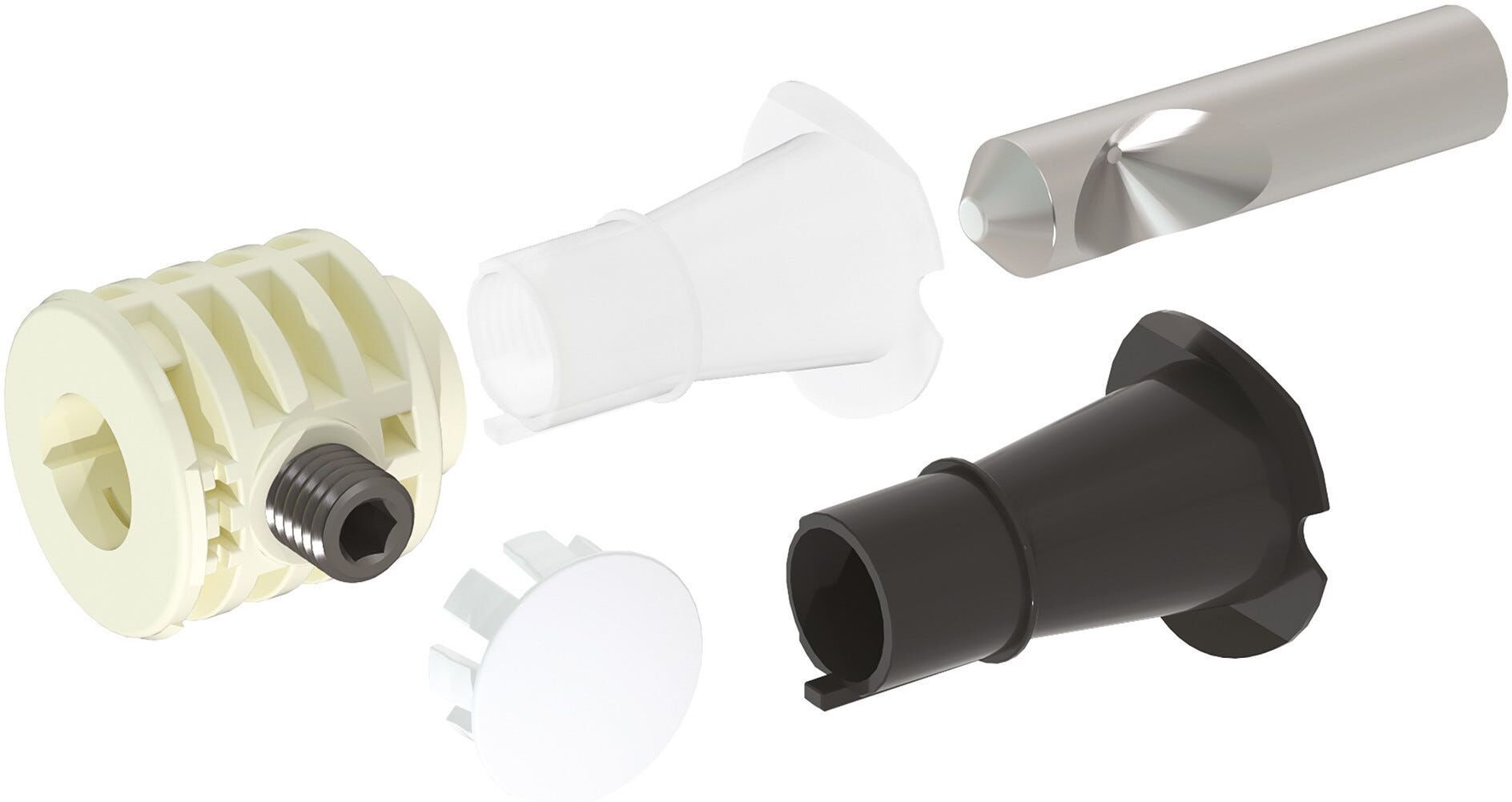 Fischer KIT FISSAGGIO RAPIDO WB9 B LV PER WC/BIDET SOSPESI ACCESSO LATERALE O DA SOPRA