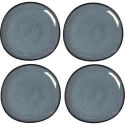 Villeroy & Boch Servierplatten Lave 4 Stück, Grau, Teller, Grau
