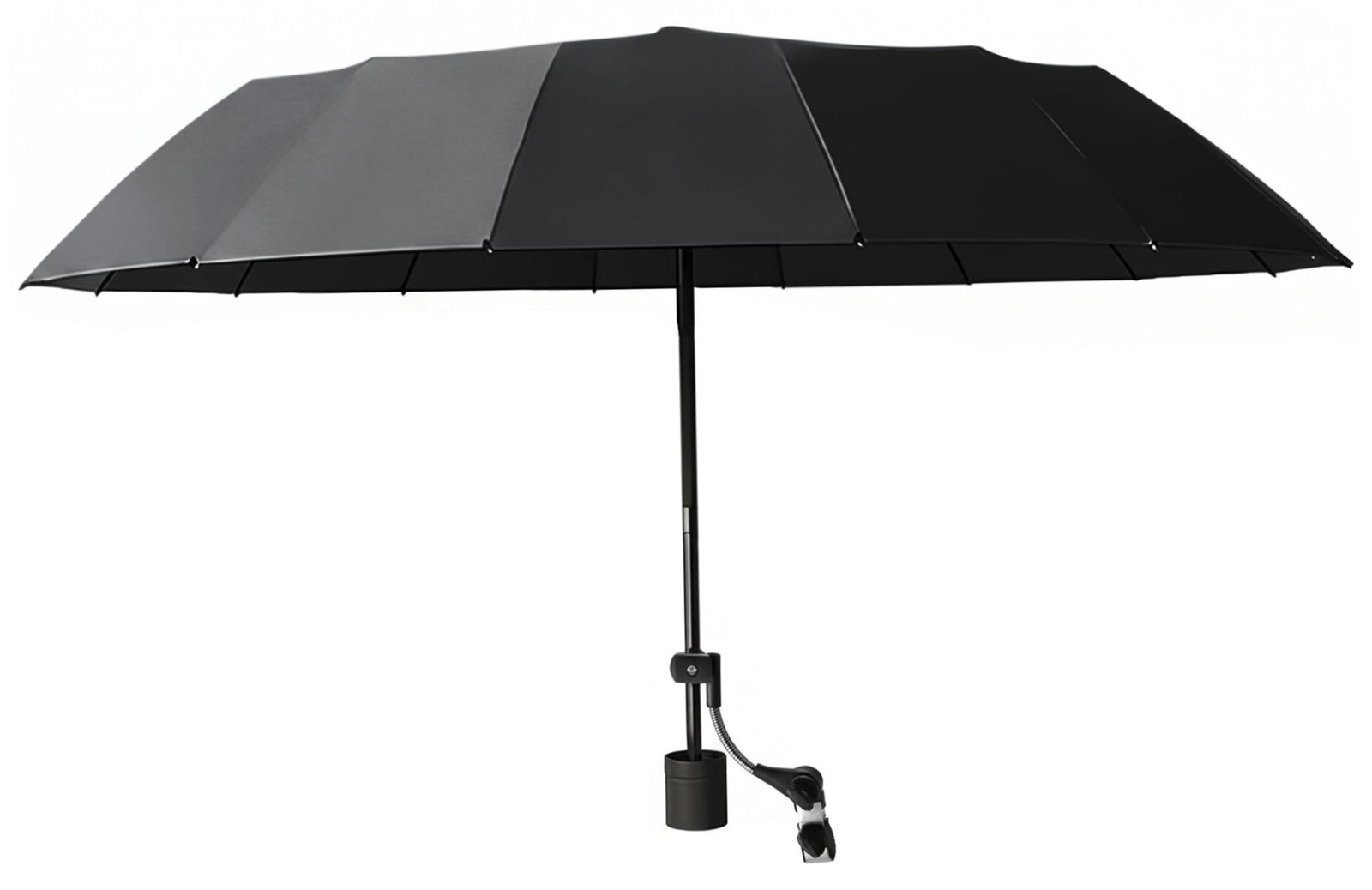 Verstelbare strandparasol met 360 graden rotatie