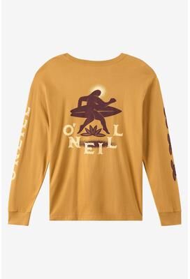 O'Neill s El Calafate Long Sleeve T-Shirt in Bone Brown, Size 2XL