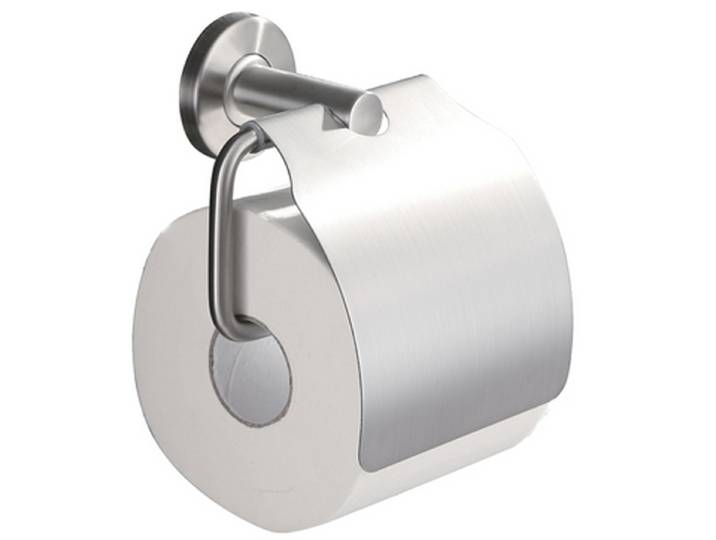 Wiesbaden 304 Toiletrolhouder met Klep - RVS