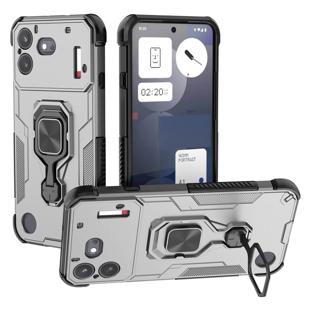 Cover-Discount Nothing Phone (4b) - Robustes Back Cover mit Kickstand (Nothing Phone (4b)) (78702957)