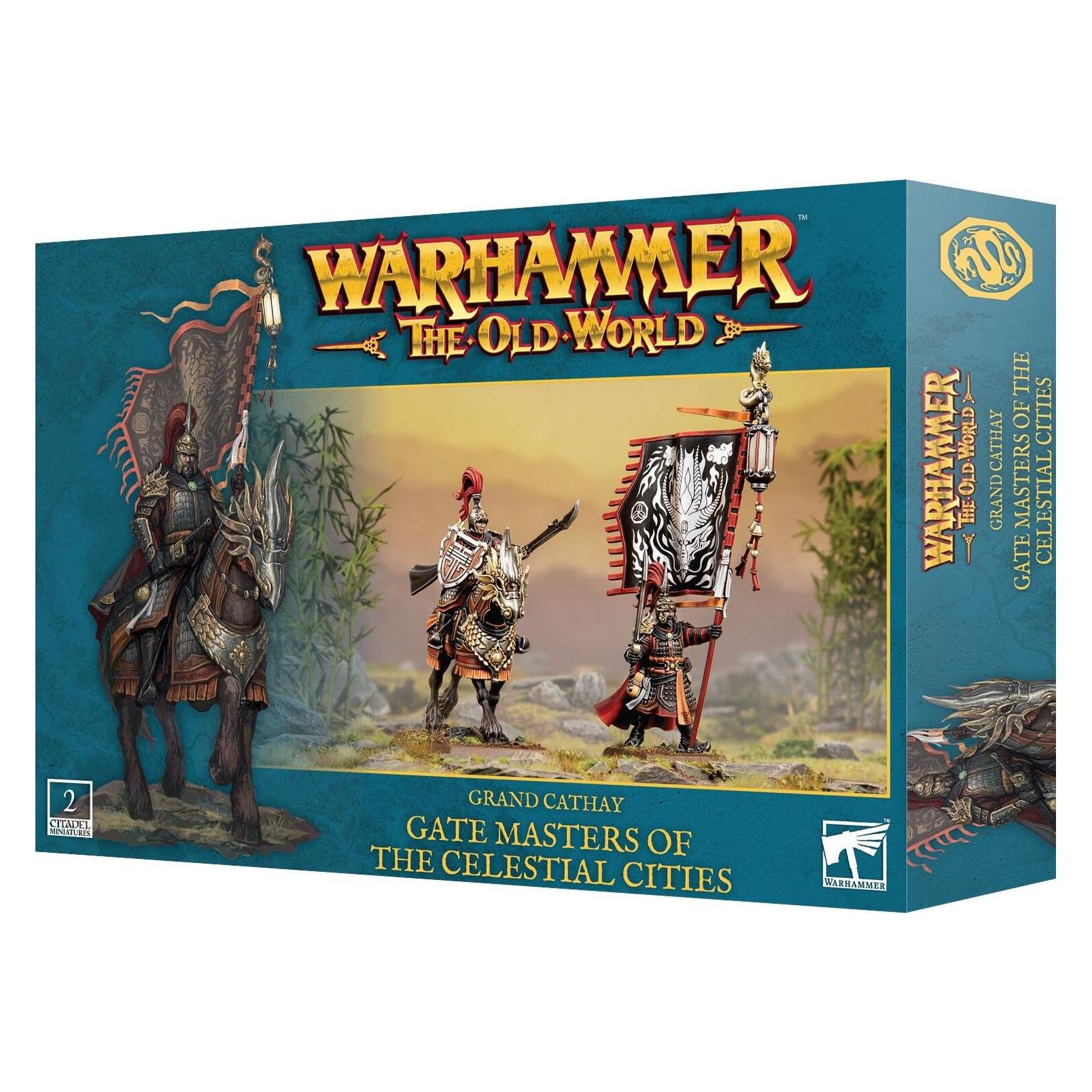Games Workshop Warhammer ToW - Grand Cathay Maîtres des portes des Cités Celestes (Kunststoff) (06-204)
