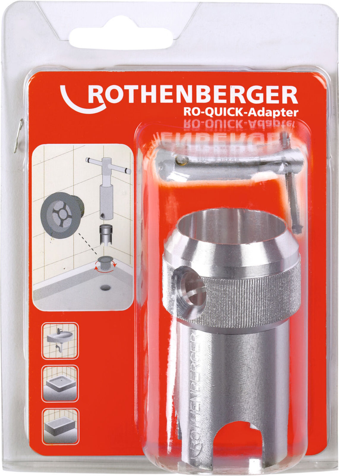Rothenberger Badewannenadapter für RO-QUICK (70413)