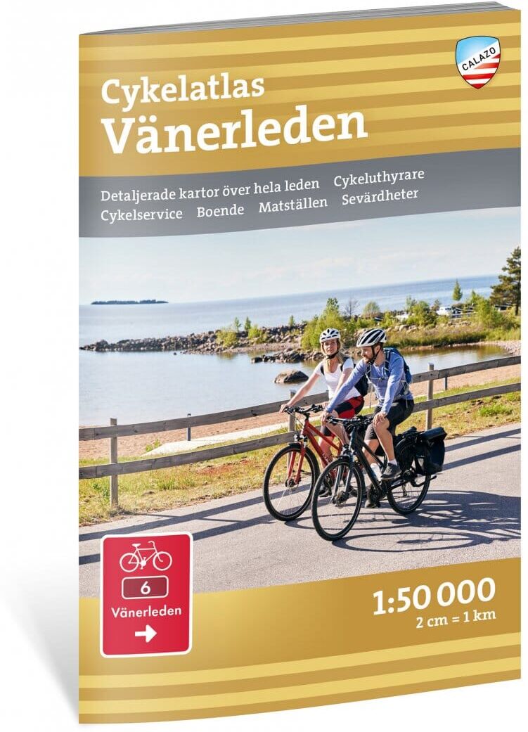 Atlas cycliste - Vänerleden (Suède)   Calazo