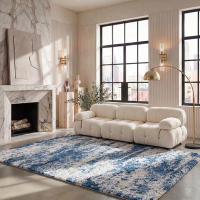 SAFAVIEH Berber Shag Leana Modern 1.2-inch Thick Rug