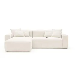 ECKSOFA Leni Creme Links
