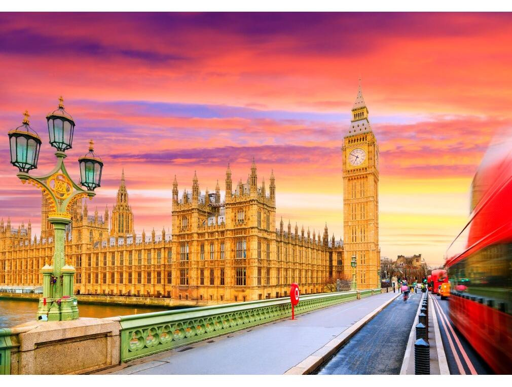Westminster Finch, Londen Puzzel - 1000 Stukjes