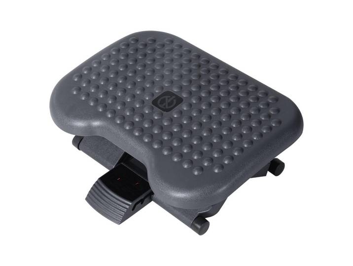 Homcom Ergonomisch Fußstütze Fußablage Fuß Stütze Relax Büro Neigung Höhe verstellbar, Dunkelgrau, Kunststoff, 35x17x46 cm, Freizeit & Co, Wellness & Gesundheit, Massagegeräte