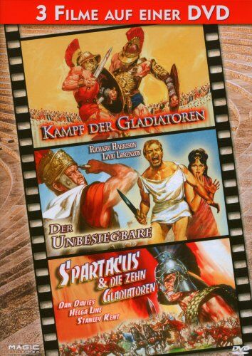 Herbert Wise - Kampf der Gladiatoren / Der Unbesiegbare / Spartacus - Preis vom 09.10.2026 07:28:09 h