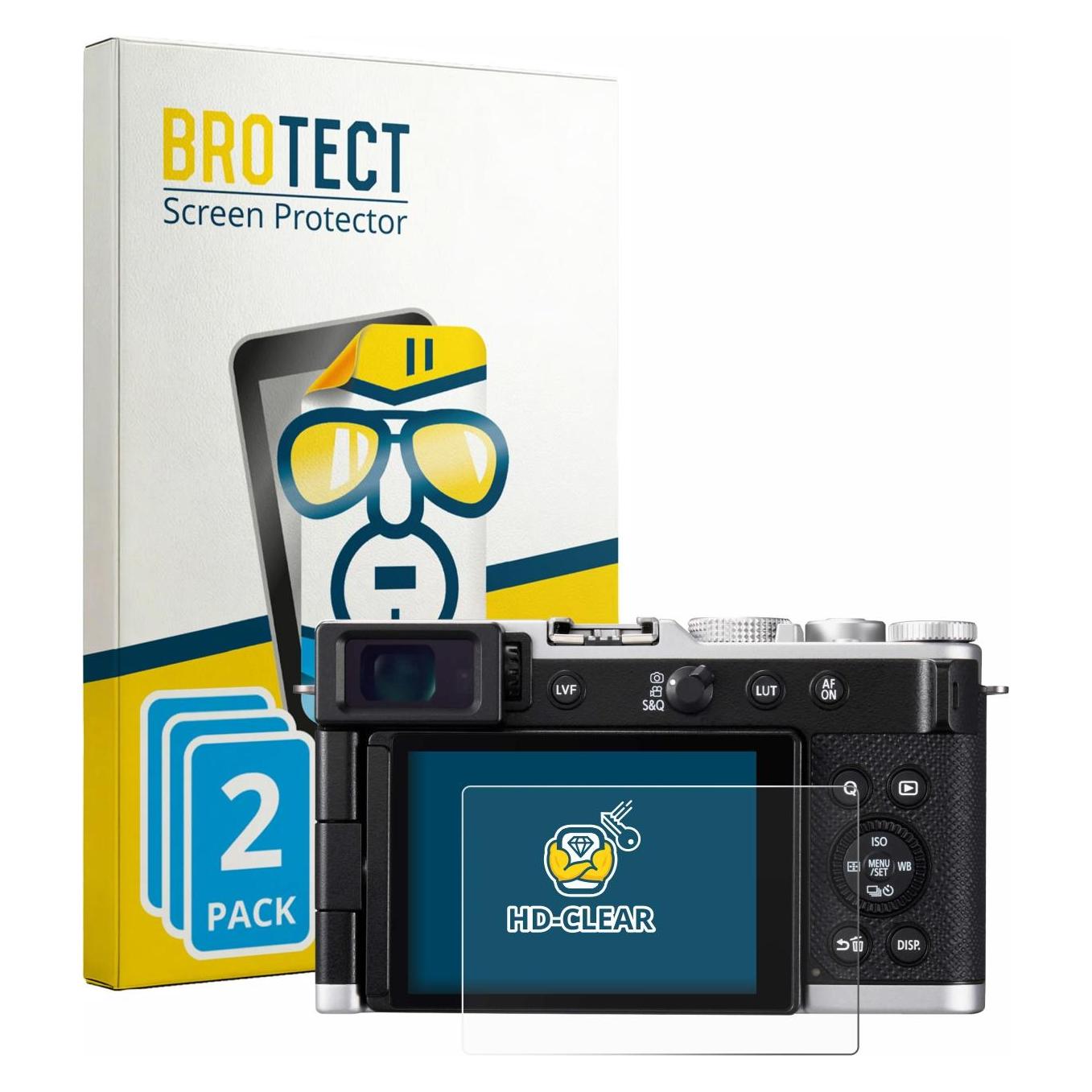 Brotect Schutzfolie für Panasonic Lumix DC-L10 Displayschutz Displayschutzfolie Folie Klar Transparent (1863479)