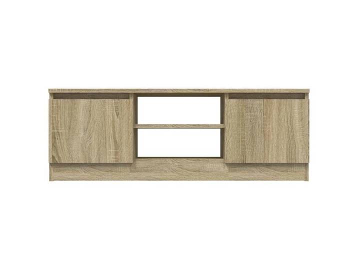 TABLE TV/Meuble TV - GKK - avec porte - Chêne sonoma 102x30x36 cm @2902