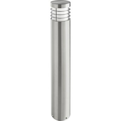 Gartenleuchte HEITRONIC "Aruba", silber (silberfarben), H:60cm Ø:10cm, Leuchten, Gartenleuchte, Außenlampe, Außenleuchte, aus Edelstahl