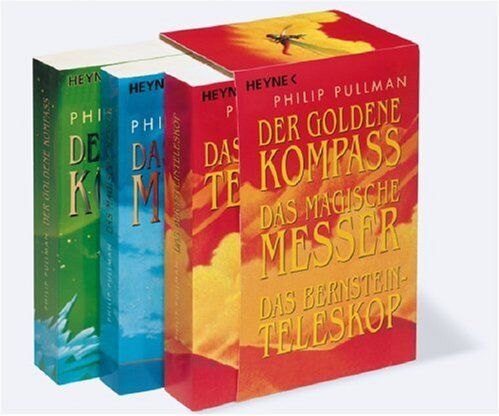Philip Pullman - Der Goldene Kompass / Das magische Messer / Das Bernstein-Teleskop. 3 Bände: 3 Bde. - Preis vom 12.10.2026 11:37:12 h