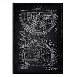 POSTER Getriebe 2 Patent A3 Rahmenlos