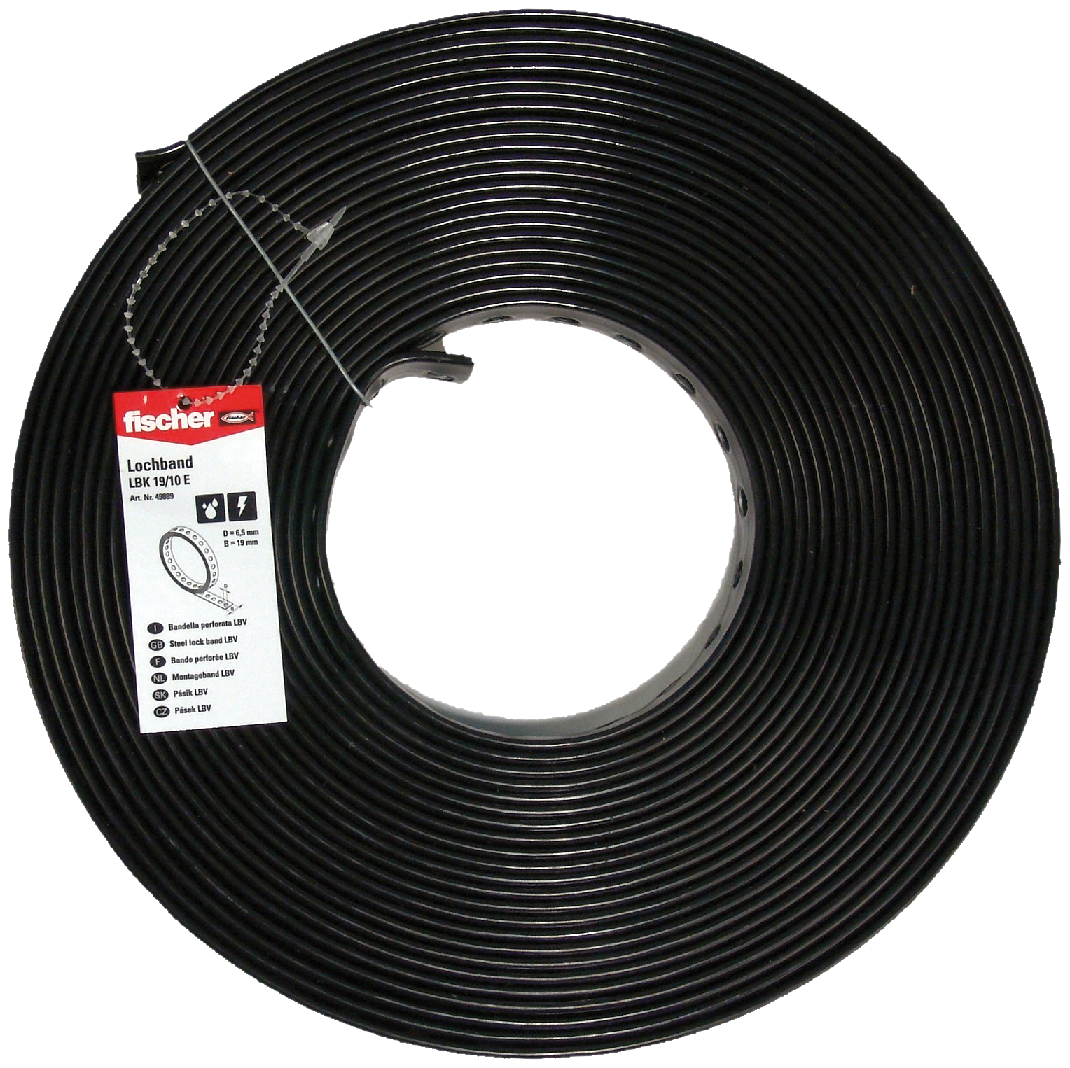 fischer Deutschland Vertriebs GmbH fischer Lochband LBK 19 / 10 Einzelpreisauszeichnung 049889