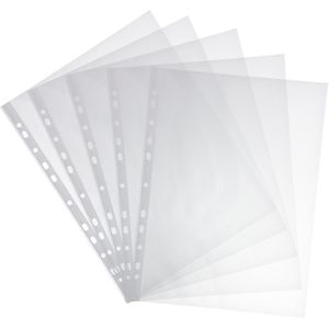 EcoFile Prospekthüllen 16300, A4, glasklar, 0,06 mm, oben offen, Recycling, 100 St.