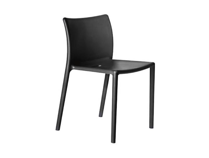MAGIS set 4 chaises AIR-CHAIR (Noir - Polypropylène)