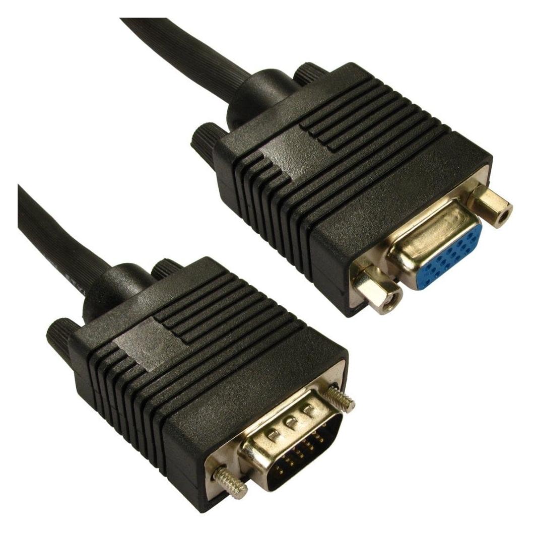 Cables Direct CDL 10m SVGA Extension Cable Black (10 m) (CDEX-230K)