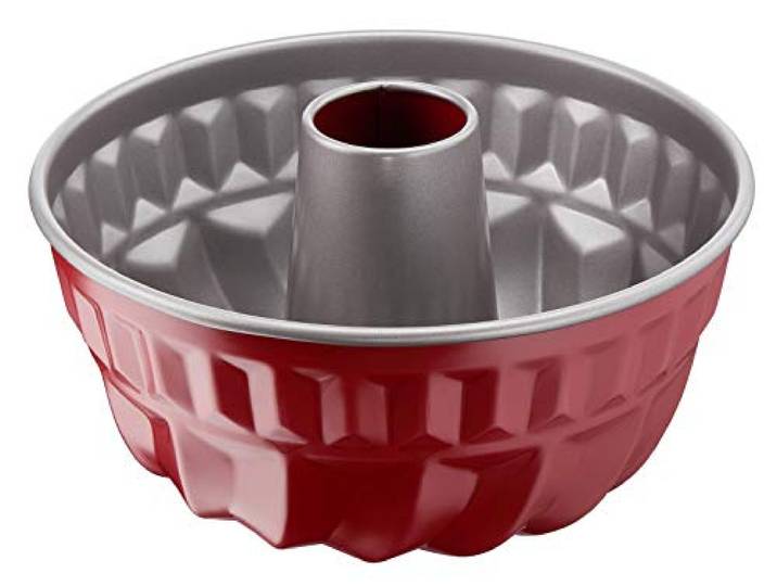Tefal Delibake tulbandvorm, staal, rood J1640214
