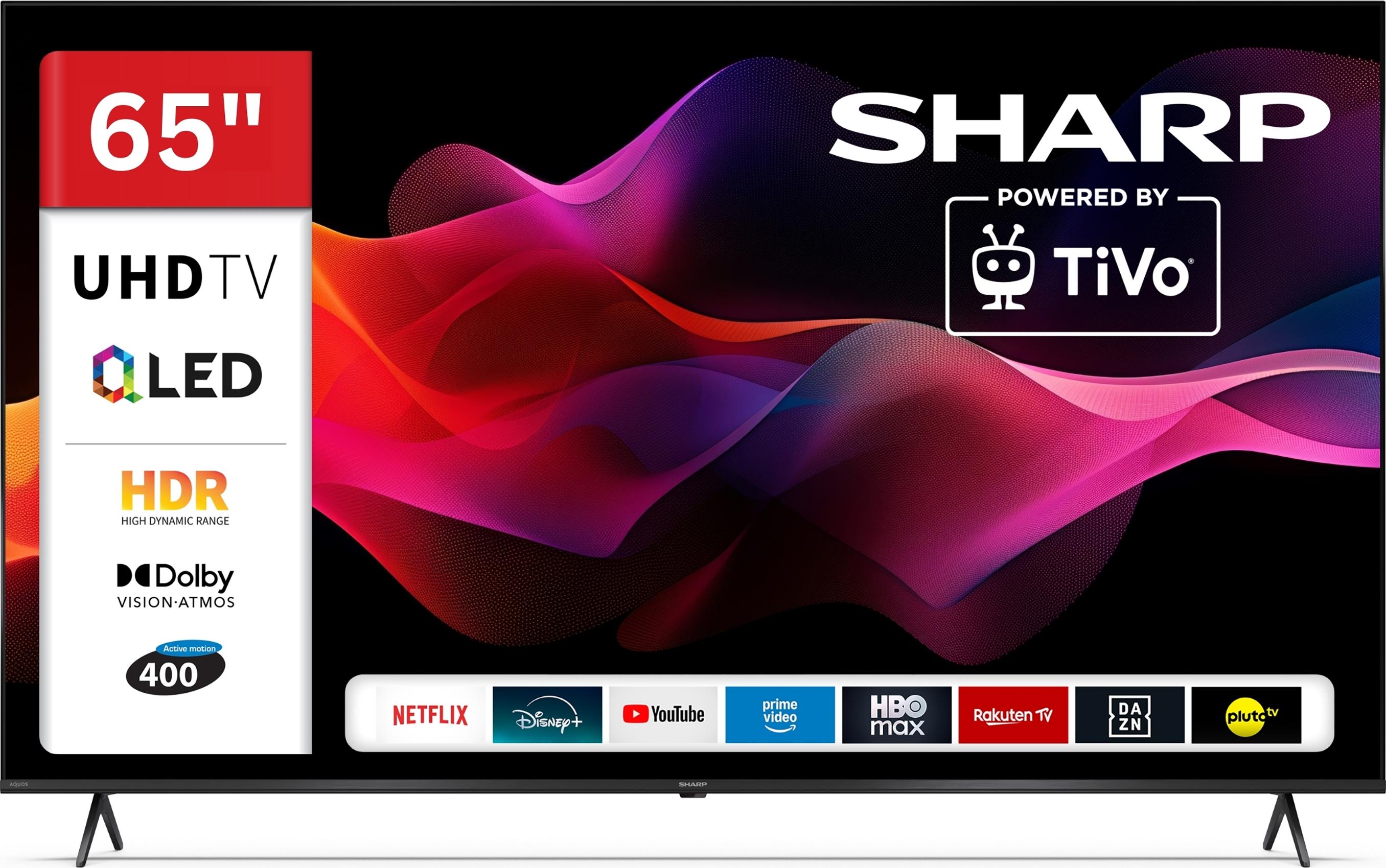 SHARP 65HM5745E, QLED-Fernseher, (UltraHD/4K, Triple Tuner)