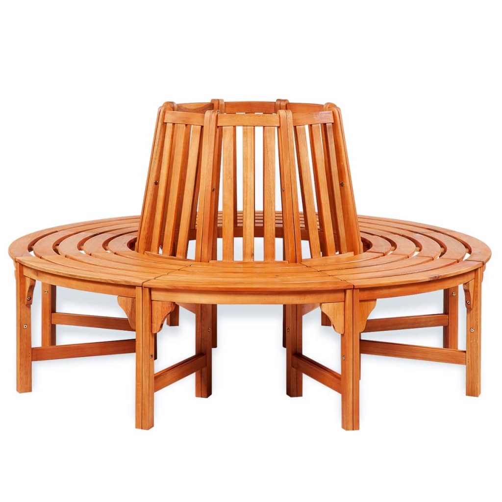 The Living Store Baumbank Ø 160 cm Holz