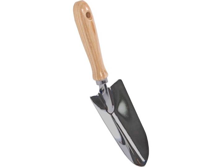 Talen Tools - Verplantschepje - Verzinkt staal - Breed - Essenhouten handvat