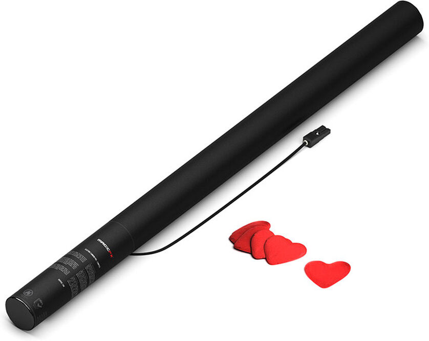 MagicFX Magic Fx Elektrische Konfettikanone Pro Herzen 80cm - Rot
