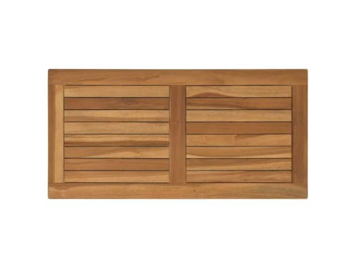 hliofuir Tischplatte Massivholz Teak 80x40x2,5 cm Rechteckig Natur Vielseitige Holzplatte für Küche oder Esszimmer mit wasserbasierter Schutzschicht, pflegeleicht und langlebig gestaltet.