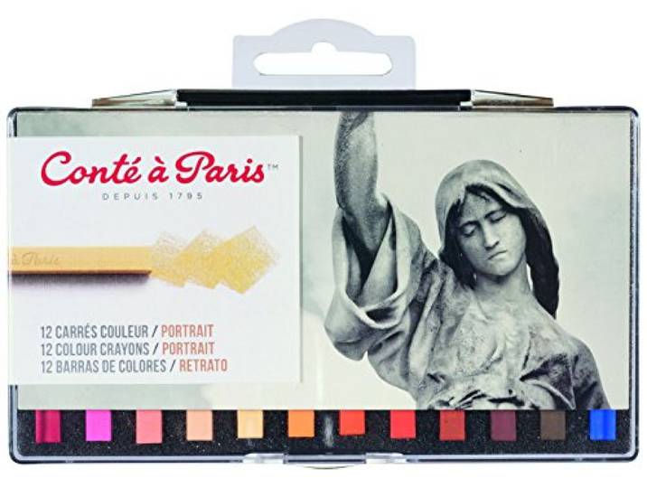 Conté à Paris 50245 Pastellkreide, mehrfarbig, 14,9 x 1 x 2 cm