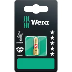 Wera 851/1 BDC SB Bits, PH 2 x 25 mm 05073333001