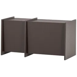 TV-Board Brock - Aschenfurnier Mittelbraun, 102 cm