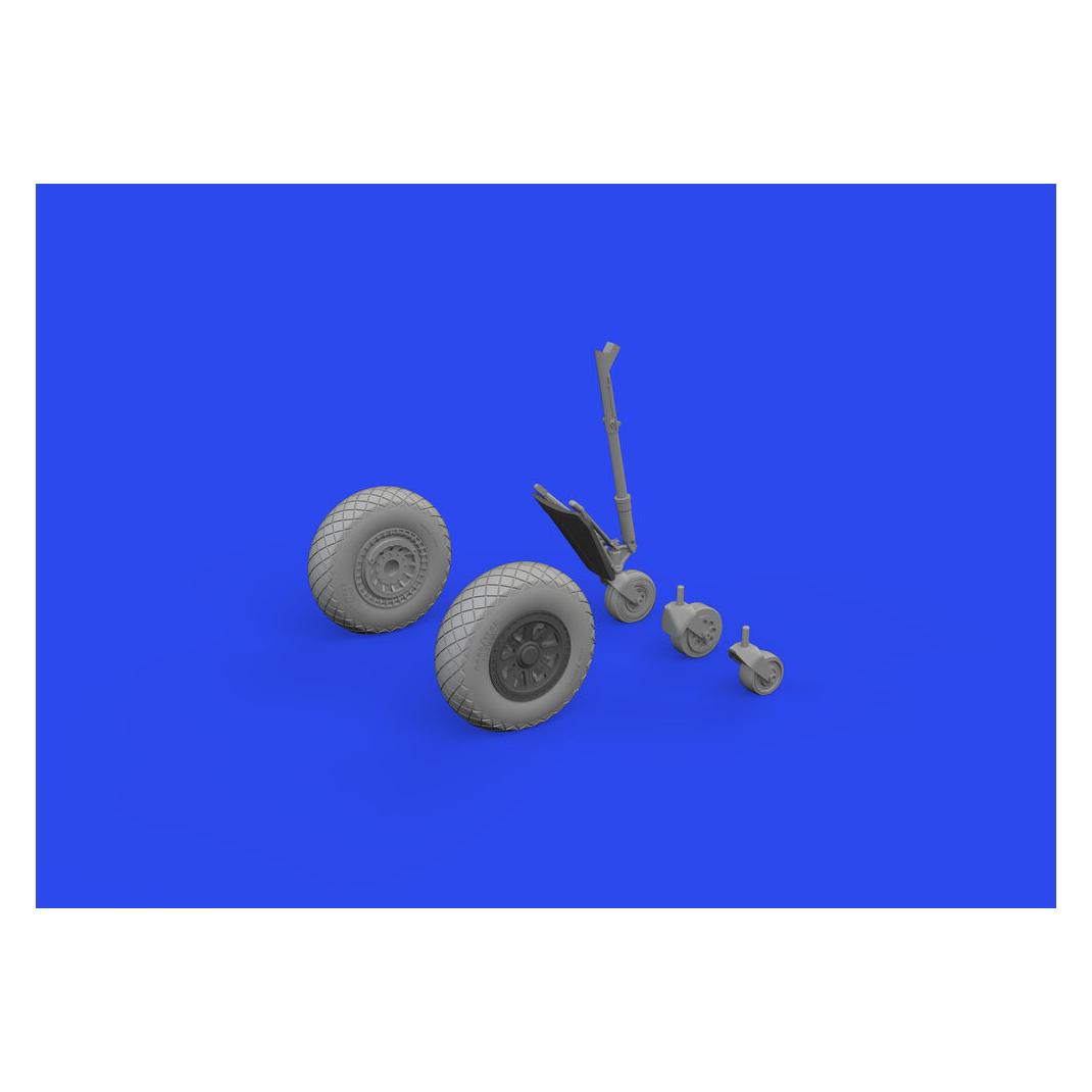 Eduard TBF/TBM wheels w/pattern 1/48 ACADEMY (648965)