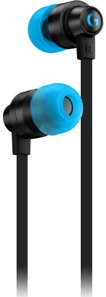 Logitech G333 In-Ear Gaming Høretelefoner, Sort