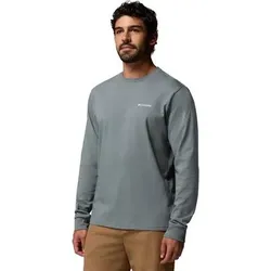 COLUMBIA Herren Shirt CSC Graphic LS Tee, Größe XL in Grau Grau