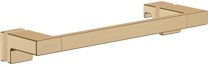 Hansgrohe AddStoris Duschtürgriff 41759140 Dicke des Glases 6-12mm, Metall, brushed bronze