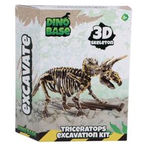 Dino Base Dino Ausgrabung Triceratops 3D Set (42819096)