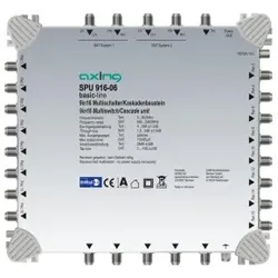 Axing SPU916-06 Multischalter Stand-Alone/Kaskadenbaustein, 9 in 16, basic-line SPU91606 SPU 916-06