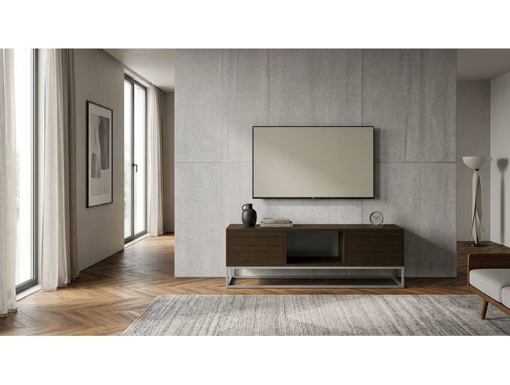 TV Sideboard aus Massivholz Eiche geräuchert Natur geölt