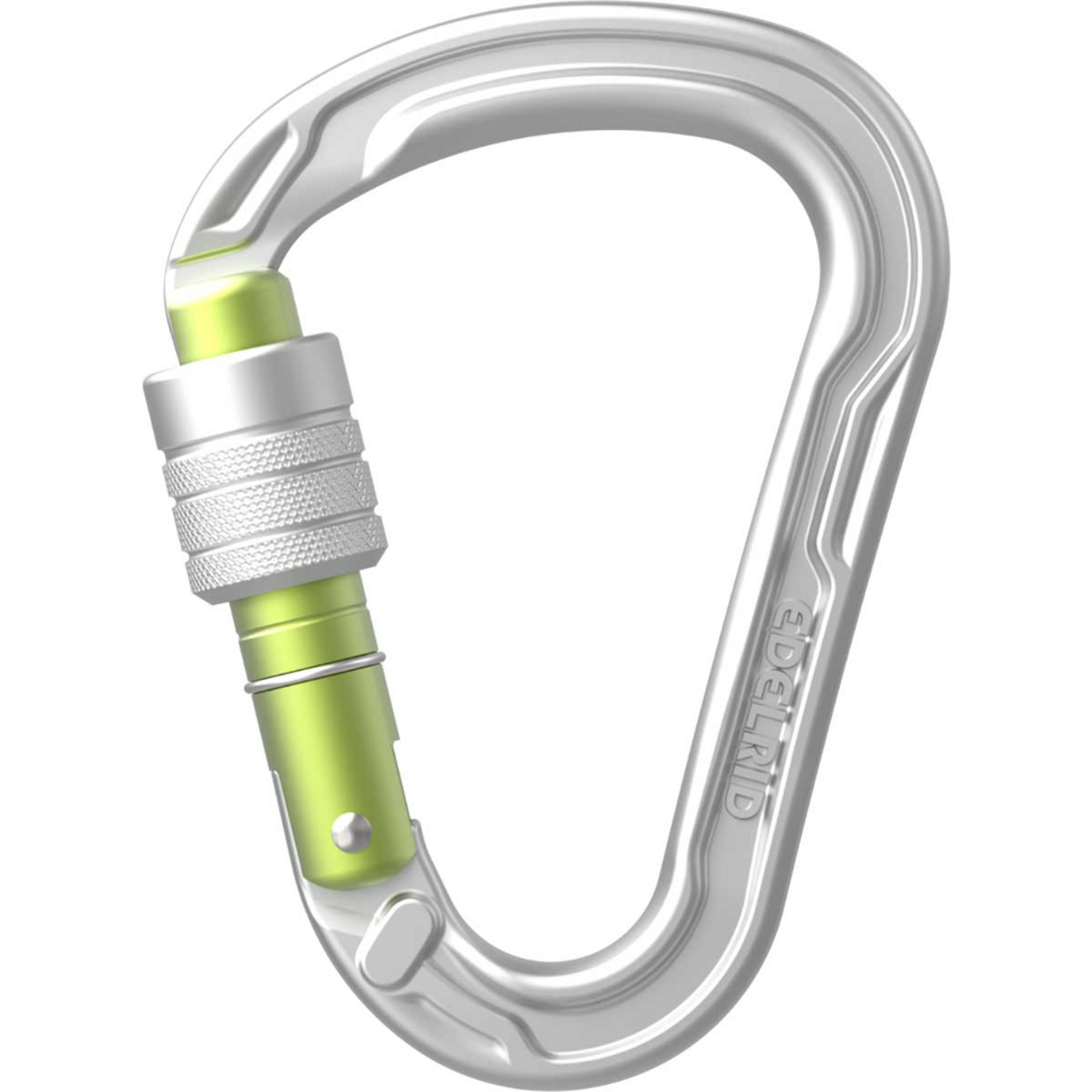 Edelrid HMS Strike Screw Karabiner Karabiner silber Alpinklettern | Sportklettern