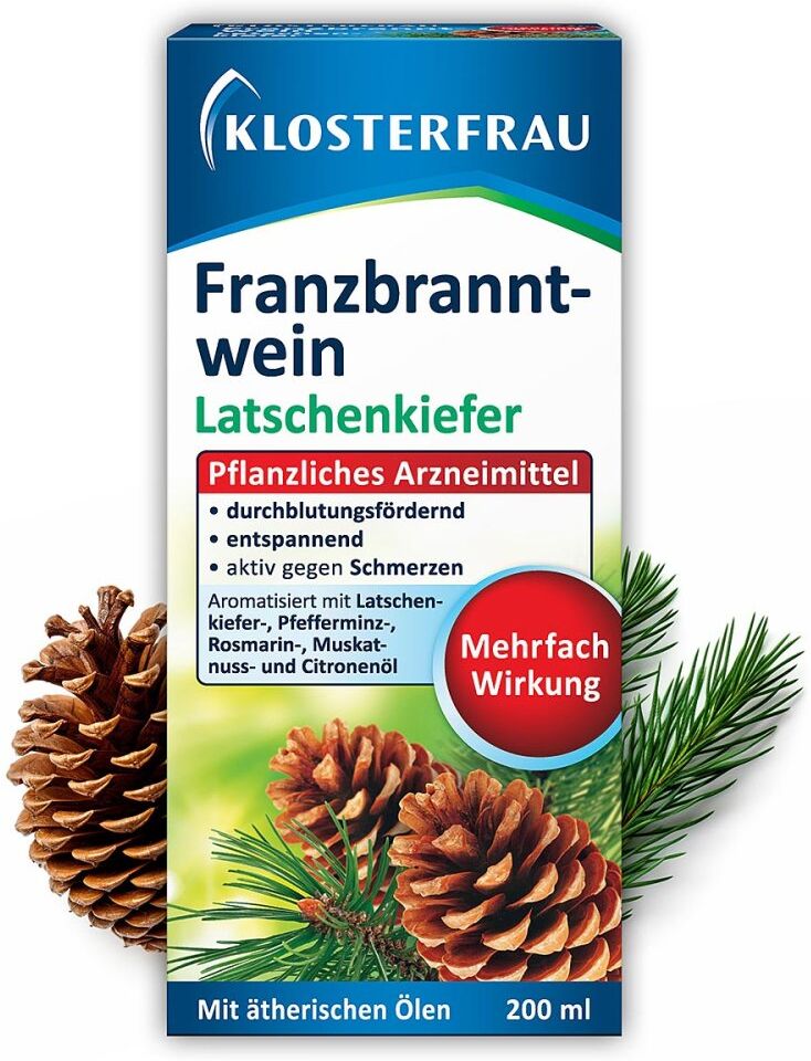 Klosterfrau Franzbranntwein Latschenkiefer 200ml
