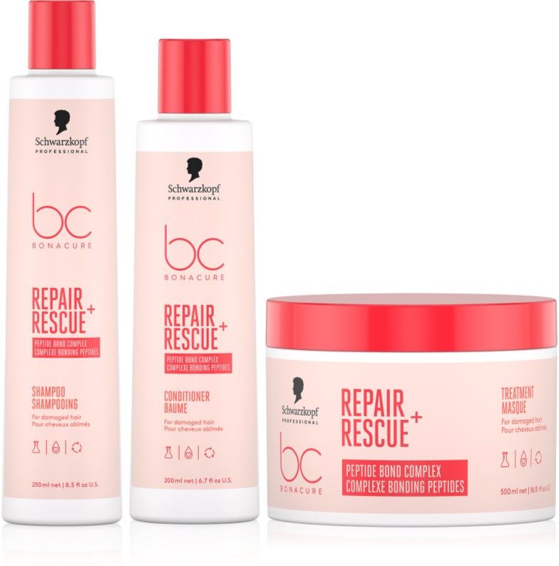 Schwarzkopf Professional BC Bonacure Repair Rescue+ ensemble pour cheveux abîmés