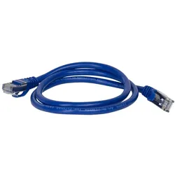 f-tronic 7110114 Patch Leitung, 0,75m, RJ45, cat 5e PL75