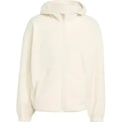 ADIDAS Herren Kapuzensweat Future Icons Small Logo Low Pile Fleece, Größe XL in Beige Beige